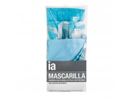 Imagen del producto Interapothek Pack dos mascarillas higiénicas 10 lavados 1ud azul + 1ud 
camuflaje