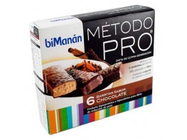 Imagen del producto BIMANAN PRO BARRITAS CHOCOLATE  6 UDS