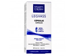 Imagen del producto MartiDerm Legvass Piernas Cansadas 60 Cápsulas