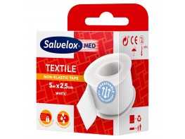 Imagen del producto Salvelox esparadrapo textil blanco 5x2,5cm