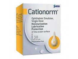 Imagen del producto Cationorm lágrima artificial 30 monodósis