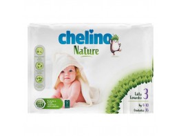 Imagen del producto Chelino Nature pañal talla 3 36u
