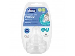 Imagen del producto Chicco Tetina Physio silicona f/lento 0m+ 2und