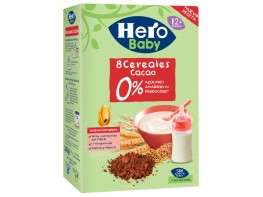 Imagen del producto Hero Baby papilla 8 cereales cacao 340g
