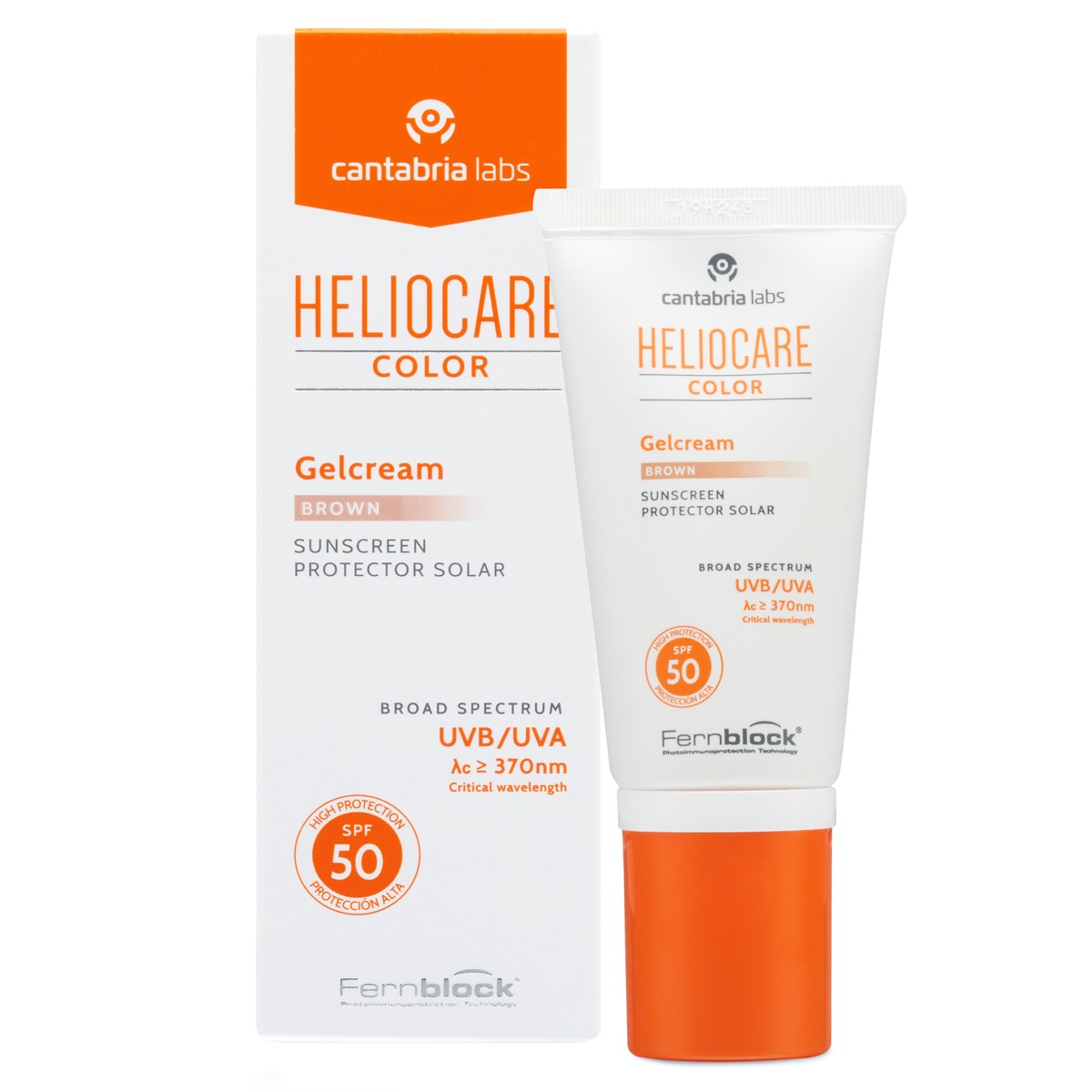 Heliocare gelcream color brown spf50 50ml