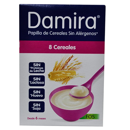 Damira 8 cereales FOS 600g