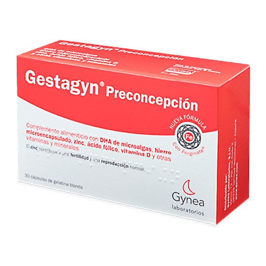 Gestagyn preconcepcion dha 30 cápsulas