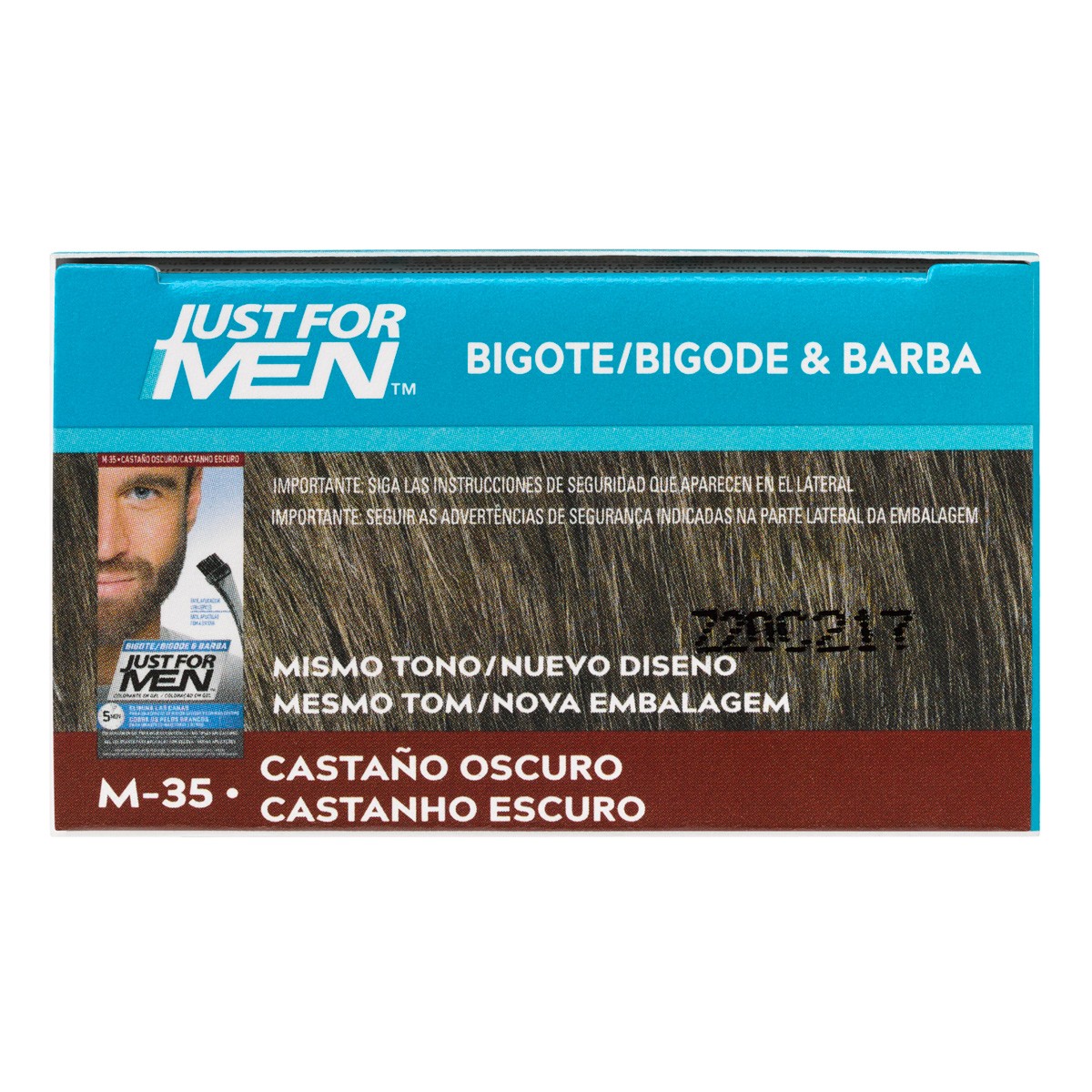 Just for men barba bigote cast oscuro