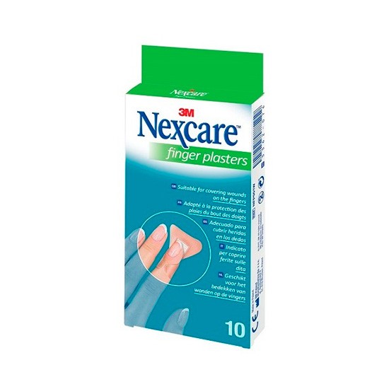 Nexcare finger plasters 10 tiras