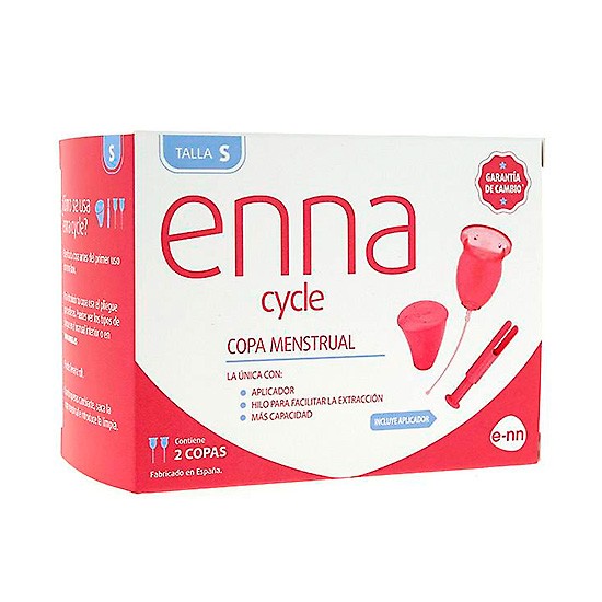 ENNA CYCLE COPA MENSTRUAL T/S + APLIC 2U