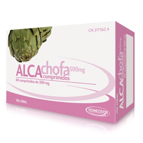 ALCACHOFA 60 COMPRIMIDOS        HOMEOSOR