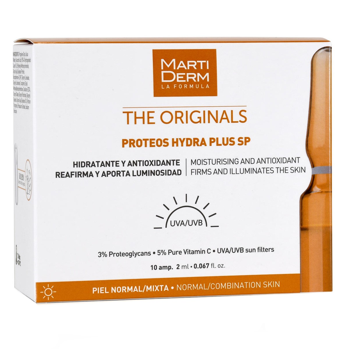 MartiDerm The Originals Proteos Hydra Plus SP 10 ampollas