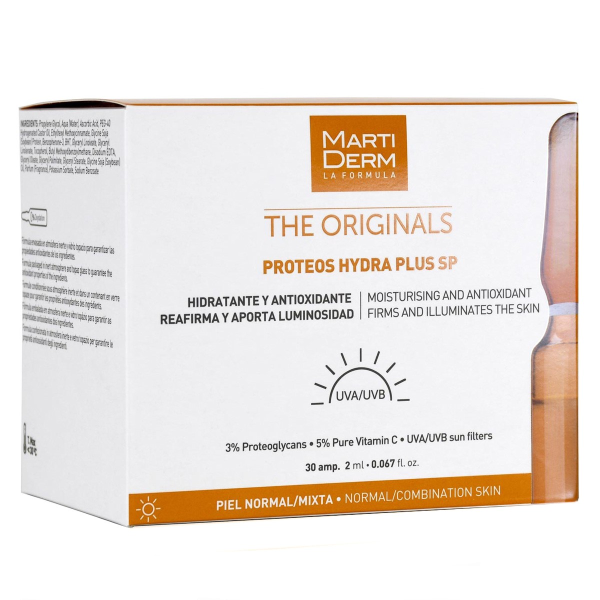 MartiDerm The Originals Proteos Hydra Plus SP 30 ampollas