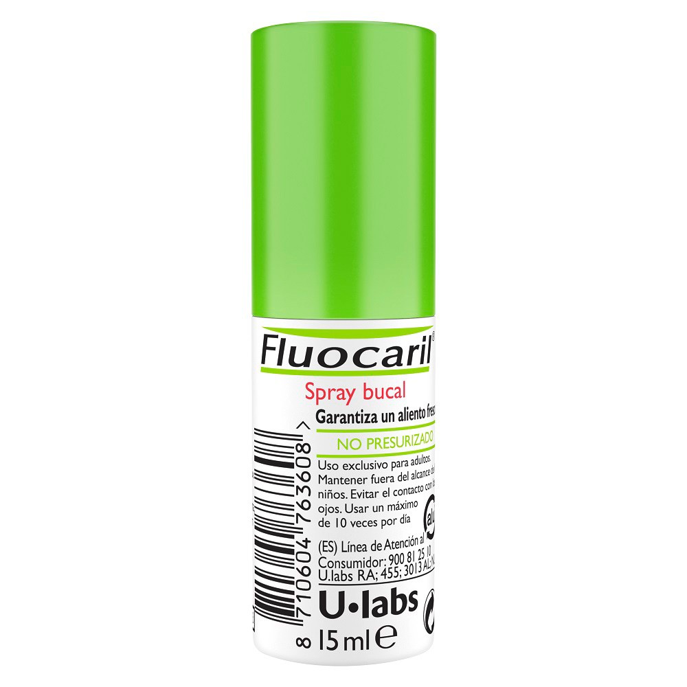 Fluocaril spray bucal 15 ml