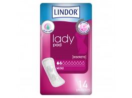 Lindor Lady pad mini 2 gotas 14u